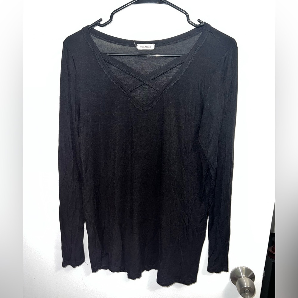 Black long sleeve shirt
